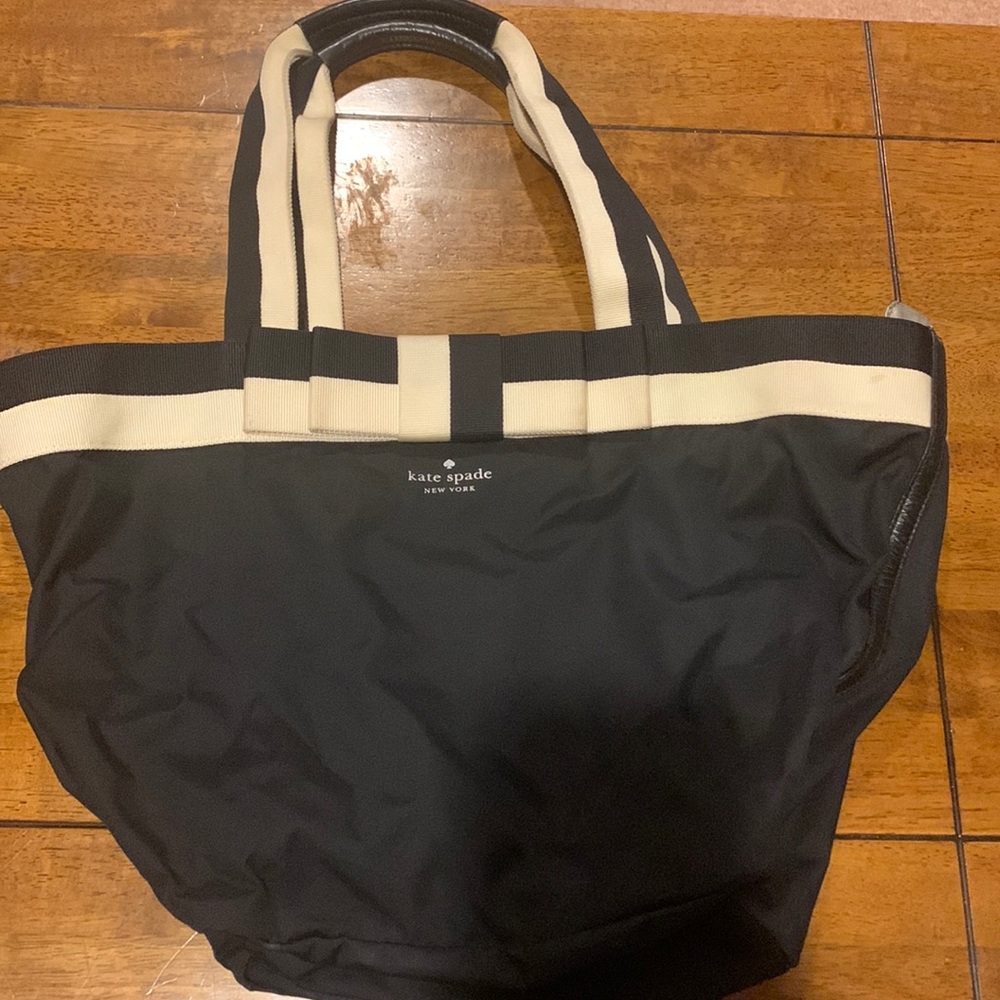 Black and White Kate Spade Bag